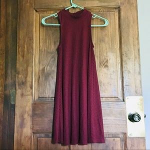 Hollister Maroon Mini Dress Size XS